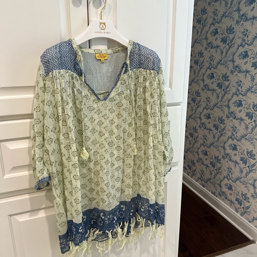 ROBERTA ROLLER RABBIT TOP/COVERUP